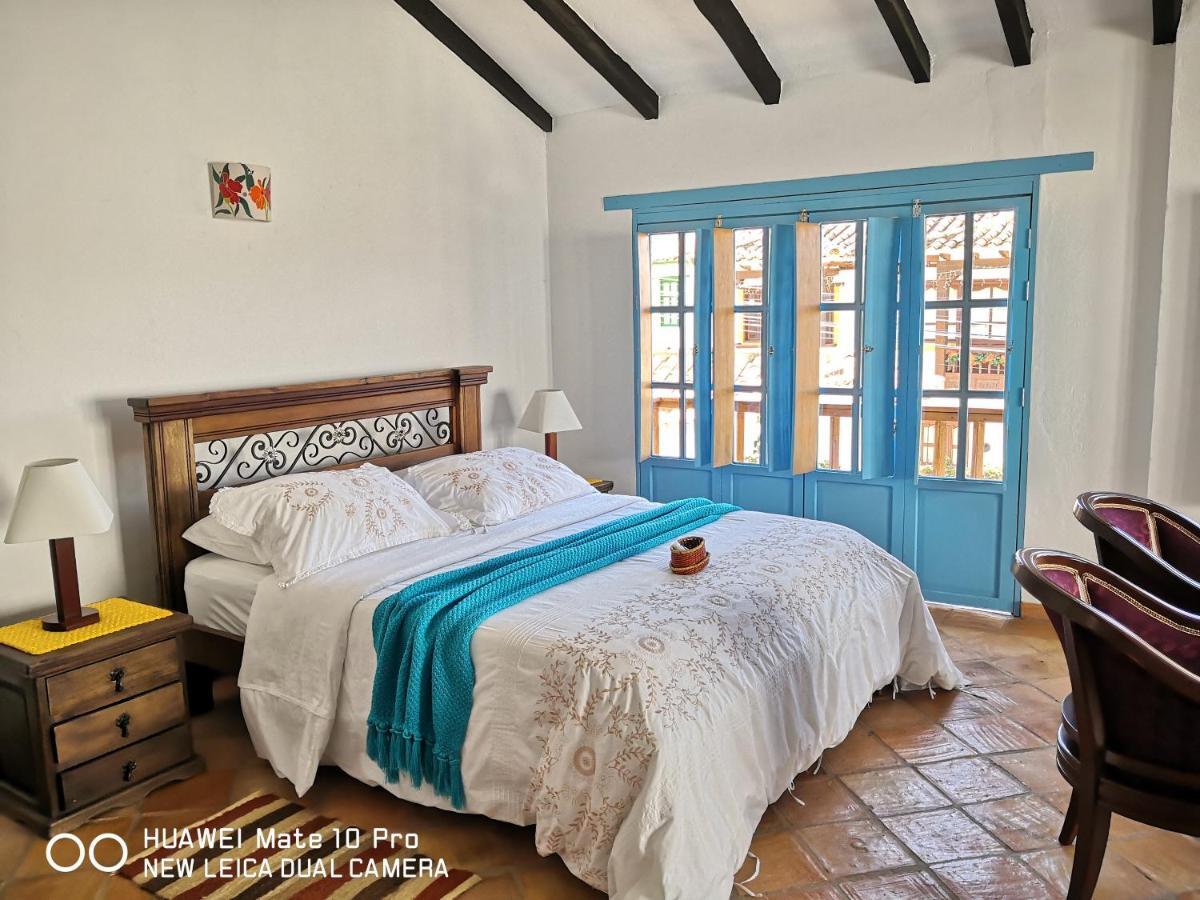 Villa Casa Azul Leyva à Villa de Leyva Extérieur photo